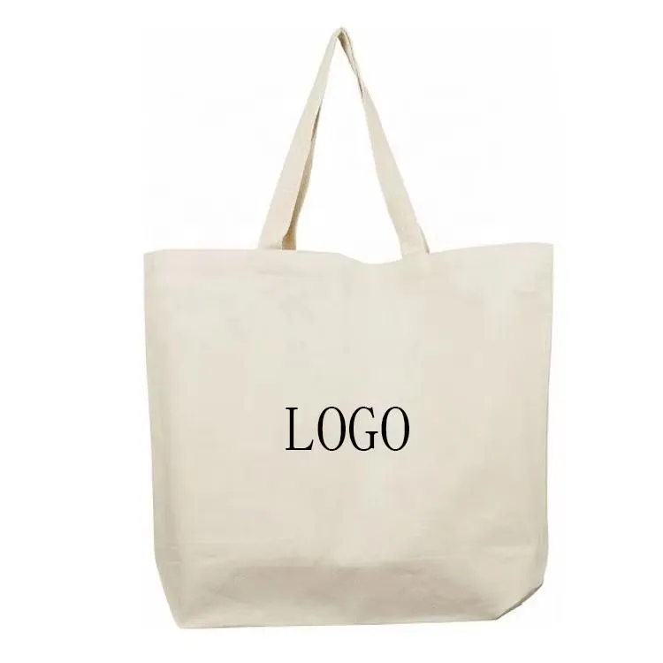 Logo Kustom Tas Belanja Fashion 100% Katun