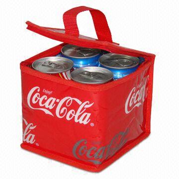Kustom Reusable Logo dicetak 6 Pack massal Non Woven pendingin anggur Tote Bag, Non Woven terisolasi botol anggur tas promosi dalam kotak