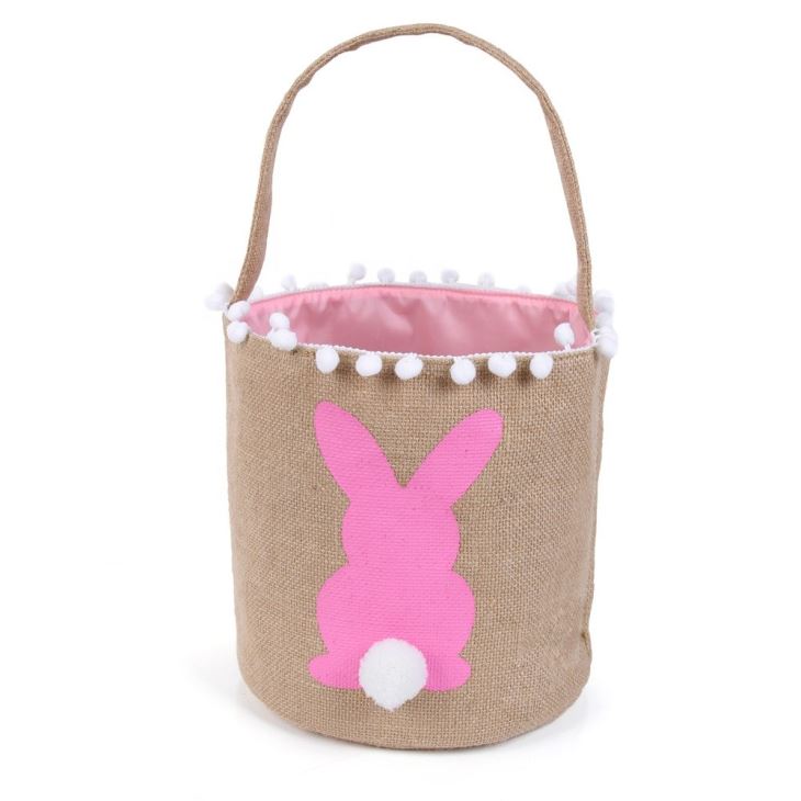 Jute Easter Bunny Basket