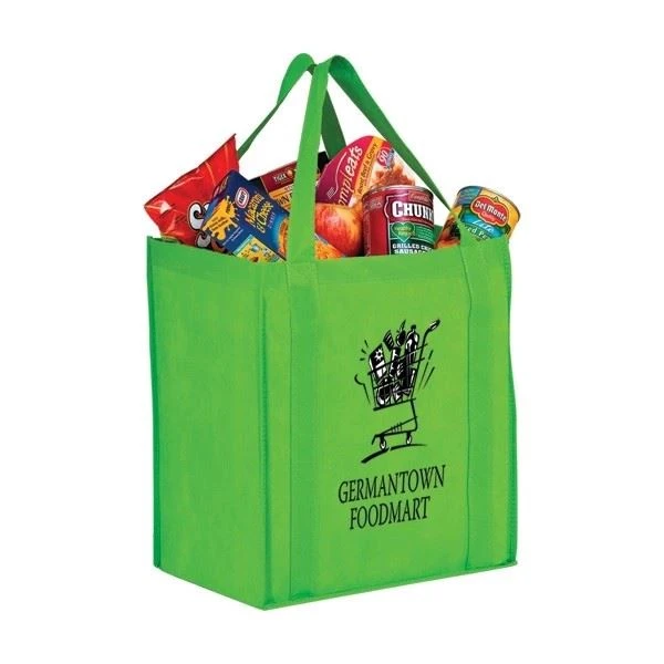 A grade custom non woven shopping grocery bag tote (1)